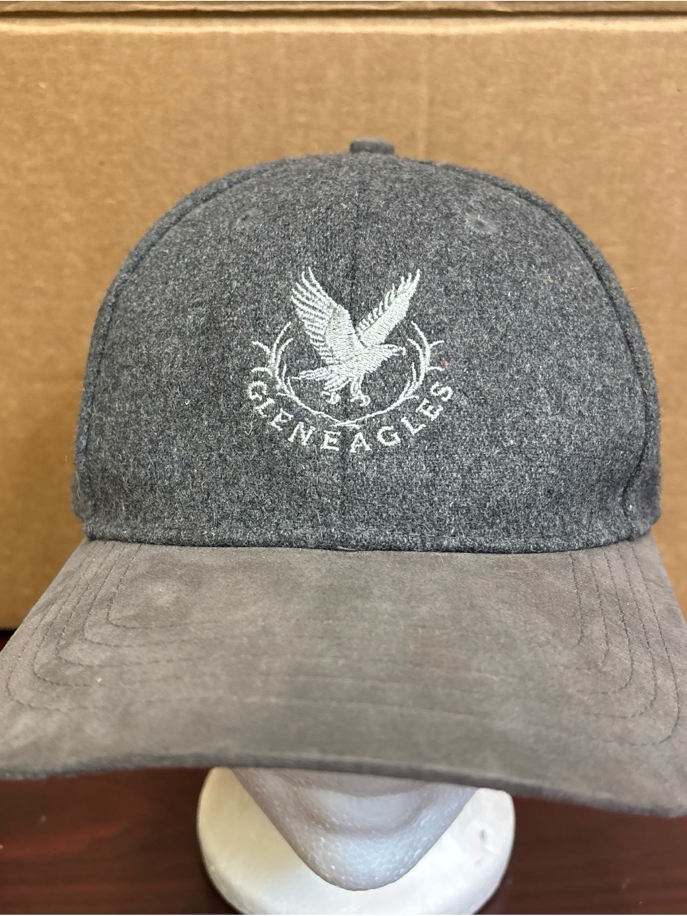 Gleneagles Country Club Golf Course Scotland Wool Men’s Hat Cap Strapback